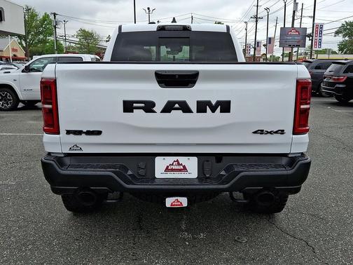 Bright White Clear-Coat Exterior Paint 2026 RAM 1500 RHO Crew Cab 4x4 5'7' Box
