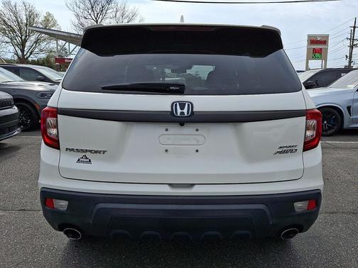 White Diamond Pearl 2019 Honda Passport Sport