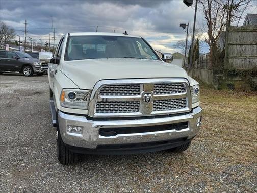 Pearl White 2018 RAM 2500 Laramie Mega Cab 4x4 6'4' Box
