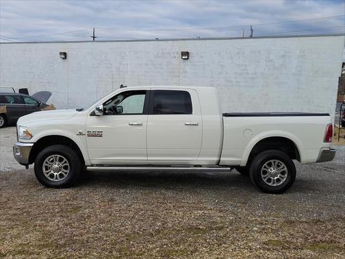Pearl White 2018 RAM 2500 Laramie Mega Cab 4x4 6'4' Box