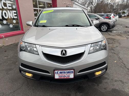 Palladium Metallic 2013 Acura MDX 3.7L Technology