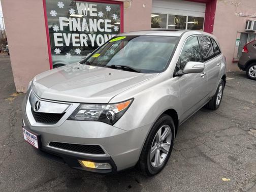 Palladium Metallic 2013 Acura MDX 3.7L Technology