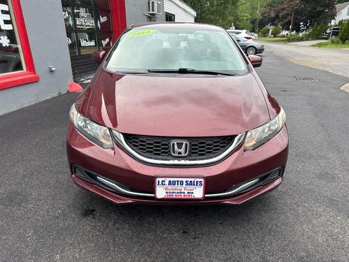 Crimson Pearl 2014 Honda Civic LX