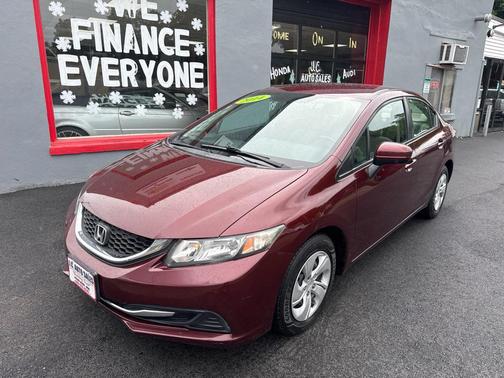 Crimson Pearl 2014 Honda Civic LX