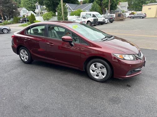 Crimson Pearl 2014 Honda Civic LX