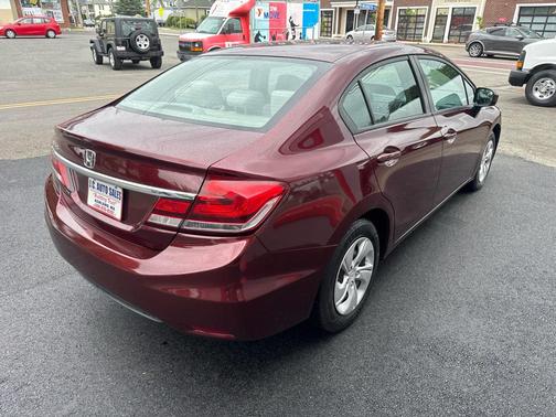 Crimson Pearl 2014 Honda Civic LX