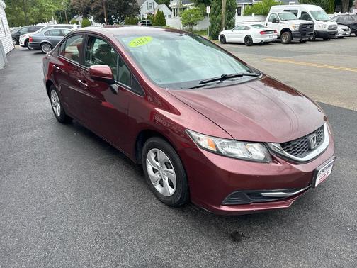 Crimson Pearl 2014 Honda Civic LX