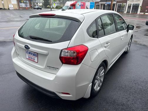 Crystal White Pearl 2015 Subaru Impreza 2.0i Premium