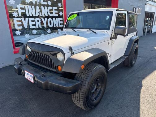 WHITE 2007 Jeep Wrangler X