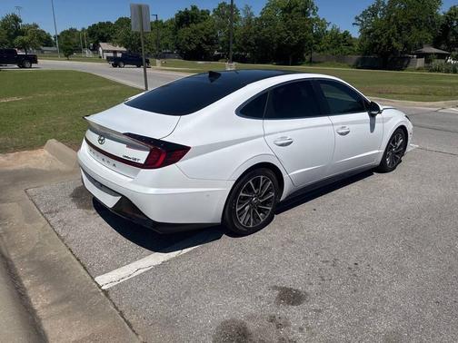 Quartz White 2020 Hyundai SONATA Limited
