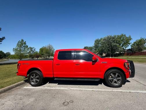 RED 2017 Ford F-150 SUPERCREW