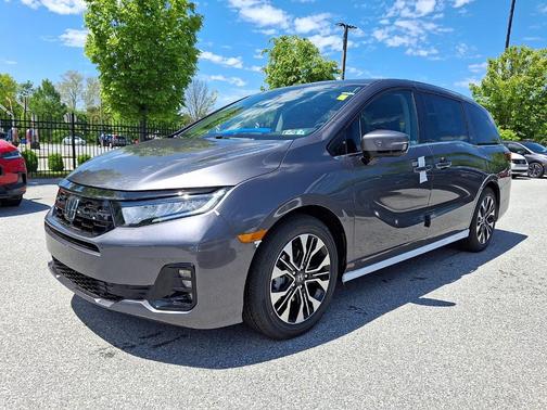 Modern Steel Metallic 2026 Honda Odyssey Elite