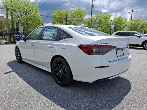 Platinum White Pearl 2026 Honda Civic Sport