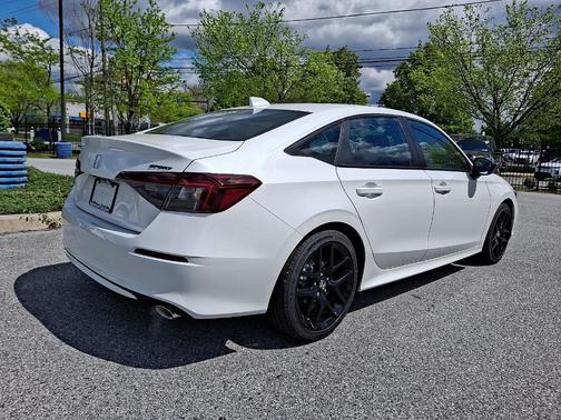 Platinum White Pearl 2026 Honda Civic Sport