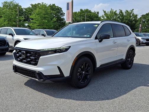 Platinum White Pearl 2026 Honda CR-V Hybrid Sport-L