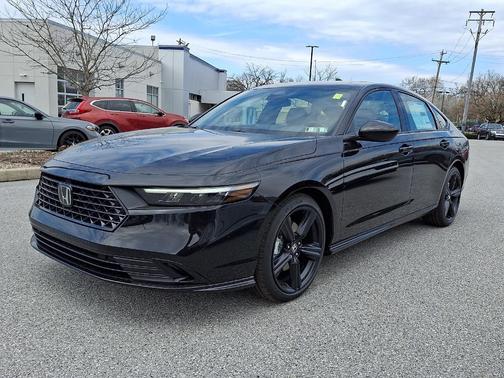 Crystal Black Pearl 2026 Honda Accord Hybrid Sport-L