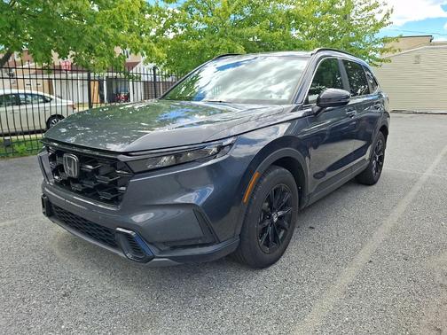 Meteorite Gray Metallic 2025 Honda CR-V Hybrid Sport-L