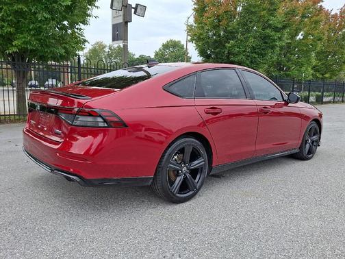 Radiant Red Metallic 2024 Honda Accord Hybrid Sport-L