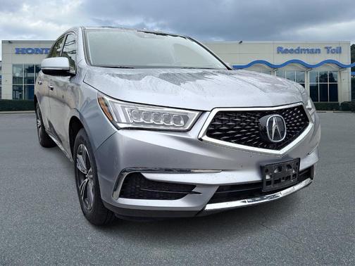 Lunar Silver Metallic 2018 Acura MDX 3.5L