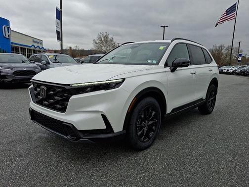 Platinum White Pearl 2026 Honda CR-V Hybrid Sport-L