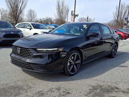 Crystal Black Pearl 2026 Honda Accord Hybrid Sport