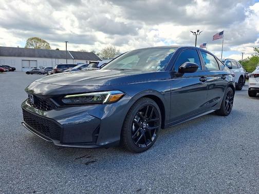 Meteorite Gray Metallic 2026 Honda Civic Sport