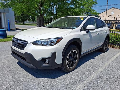 Crystal White Pearl 2021 Subaru Crosstrek Premium