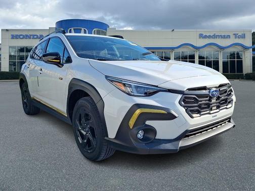 Crystal White Pearl 2024 Subaru Crosstrek Sport