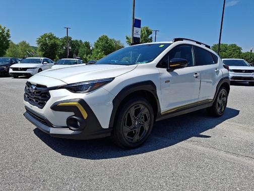 Crystal White Pearl 2024 Subaru Crosstrek Sport