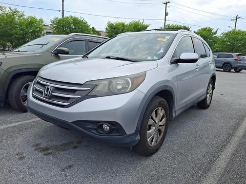 Alabaster Silver Metallic 2014 Honda CR-V EX-L