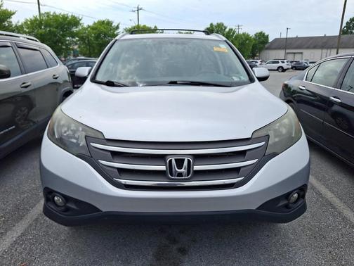Alabaster Silver Metallic 2014 Honda CR-V EX-L