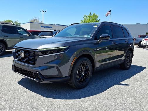 Meteorite Gray Metallic 2026 Honda CR-V Hybrid Sport-L