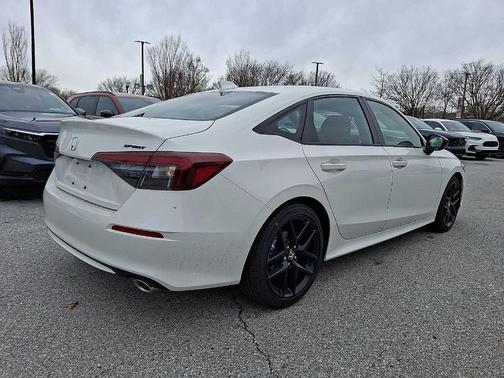 Platinum White Pearl 2026 Honda Civic Sport