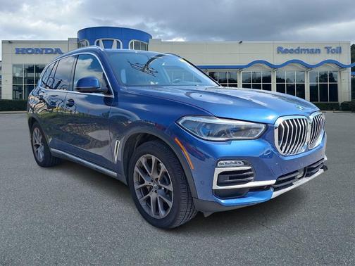 Phytonic Blue Metallic 2019 BMW X5 xDrive40i