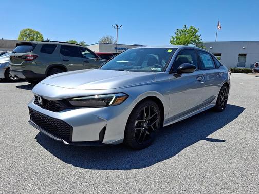 Silver 2026 Honda Civic Sport