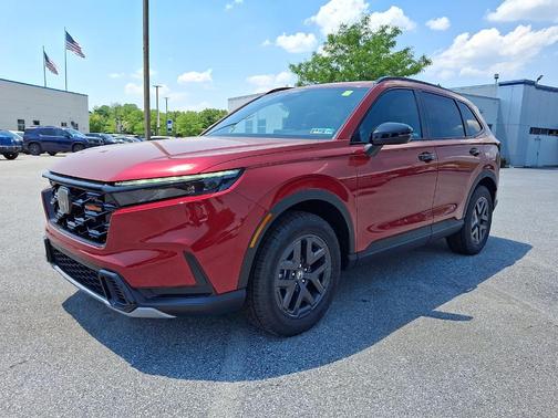Radiant Red 2026 Honda CR-V Hybrid TrailSport