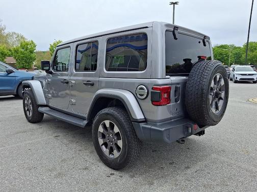 Billet Silver Metallic Clearcoat 2018 Jeep Wrangler Unlimited Sahara