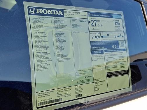 2026 Honda HR-V Sport