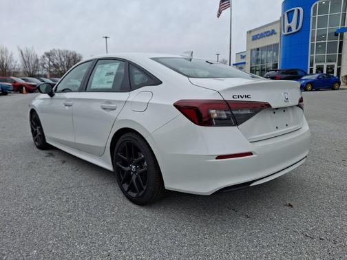 Platinum White Pearl 2026 Honda Civic Sport