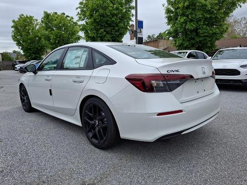 Platinum White Pearl 2026 Honda Civic Sport