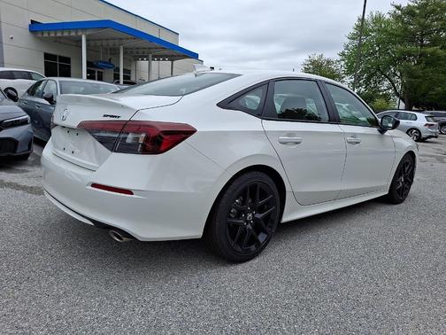 Platinum White Pearl 2026 Honda Civic Sport