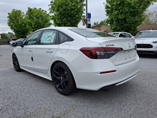 Platinum White Pearl 2026 Honda Civic Sport