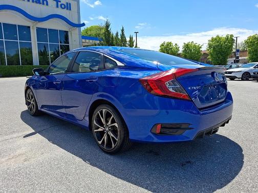 Aegean Blue Metallic 2021 Honda Civic Sport