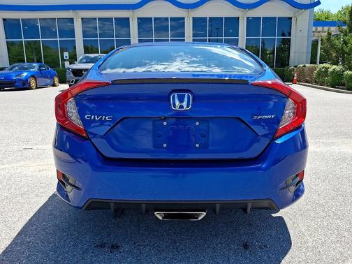 Aegean Blue Metallic 2021 Honda Civic Sport