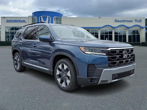 Smoke Blue 2026 Honda Pilot Touring