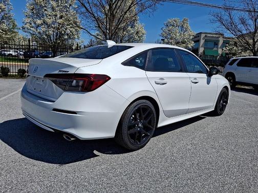 Platinum White Pearl 2026 Honda Civic Sport