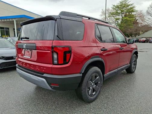 Radiant Red 2026 Honda Passport RTL
