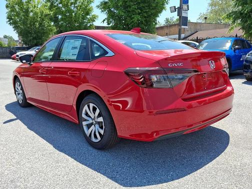 Rallye Red 2026 Honda Civic LX