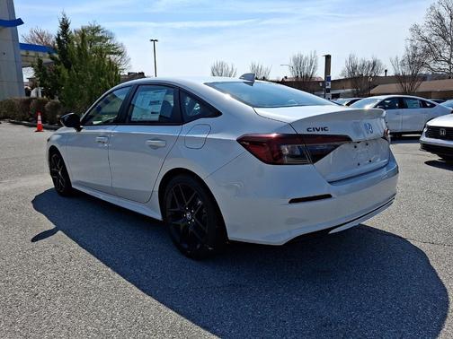 Platinum White Pearl 2026 Honda Civic Sport