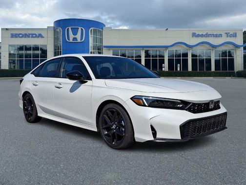 Platinum White Pearl 2026 Honda Civic Sport
